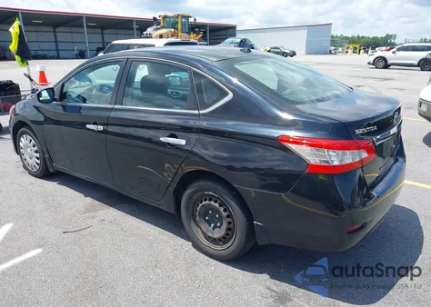 2013 Nissan Sentra Sv из США, поврежденный, VIN 1N4AB7AP1DN906952